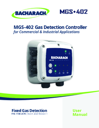 Thumbnail of document Manual - MGS-402 Gas Detection Controller